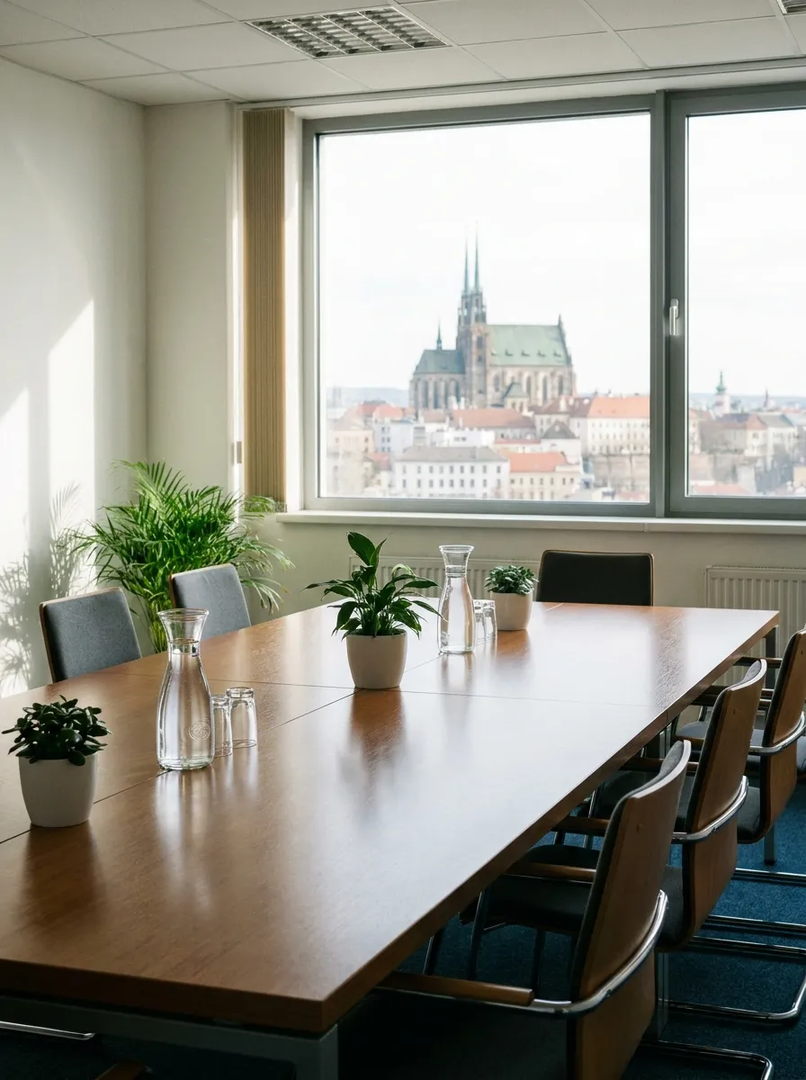 Pravidelný úklid kanceláří — reálné prostory, MI-facility Brno
